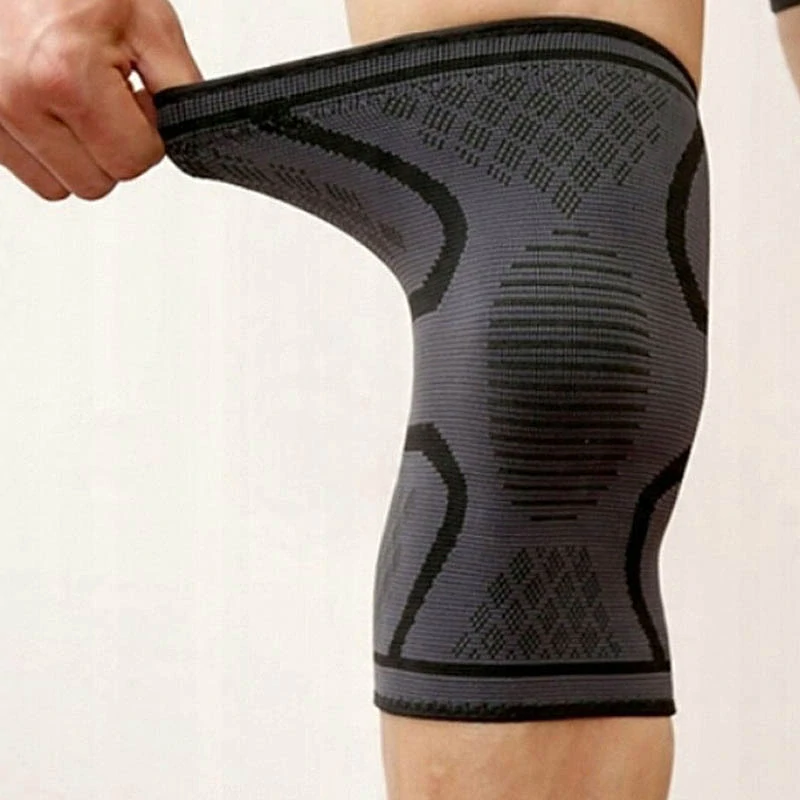 Športová kompresná bandáž na koleno - veľkosť L