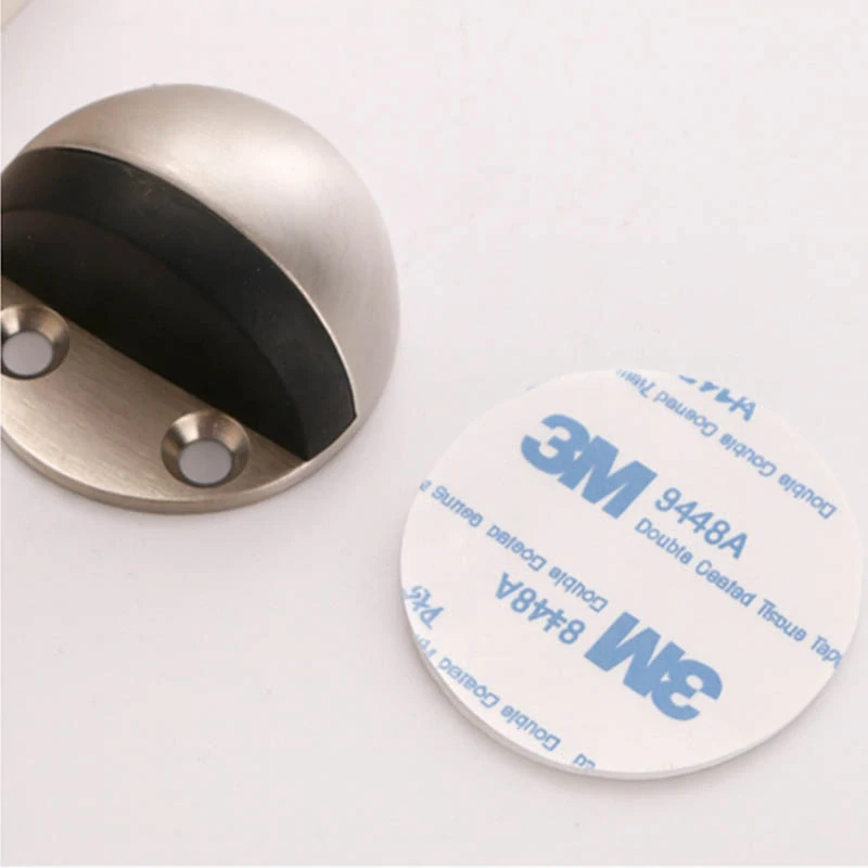 Polokrúhly doraz na dvere z nerezovej ocele