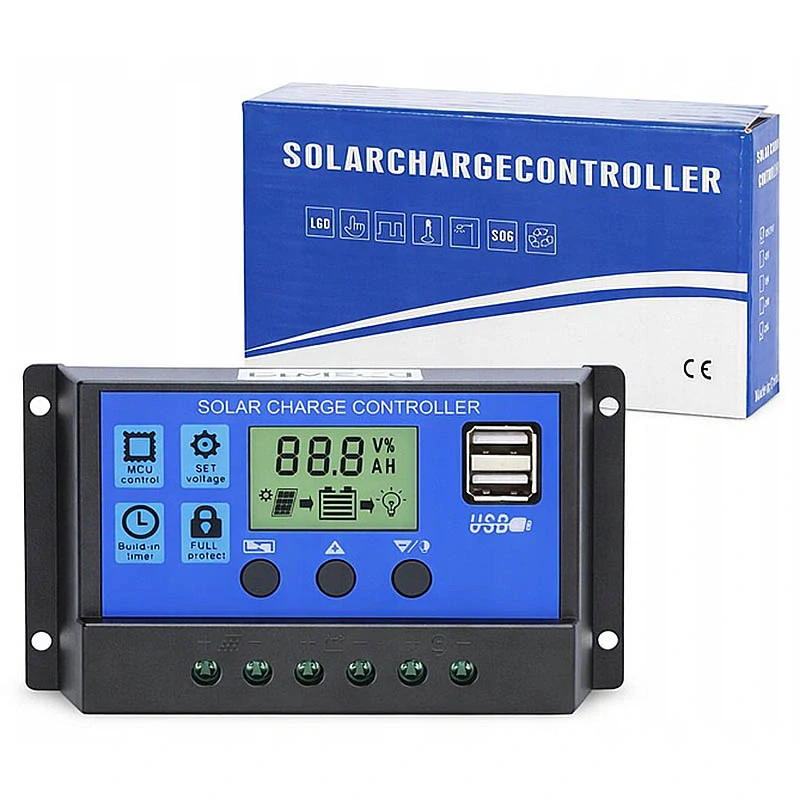 Solárny regulátor nabíjania 40A 12V/24V PWM