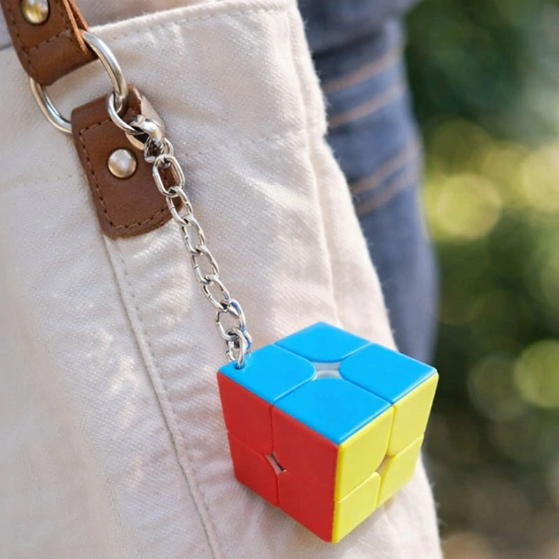 Mini Rubikova kocka prívesok 2 x 2