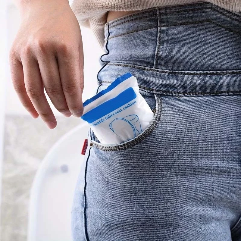 Jednorazový poťah na WC sedadlo
