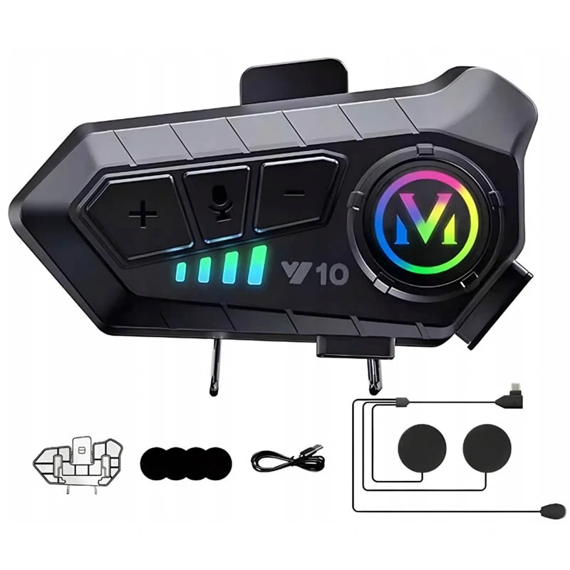 Interkom na motorku Bluetooth Bluetooth Y10