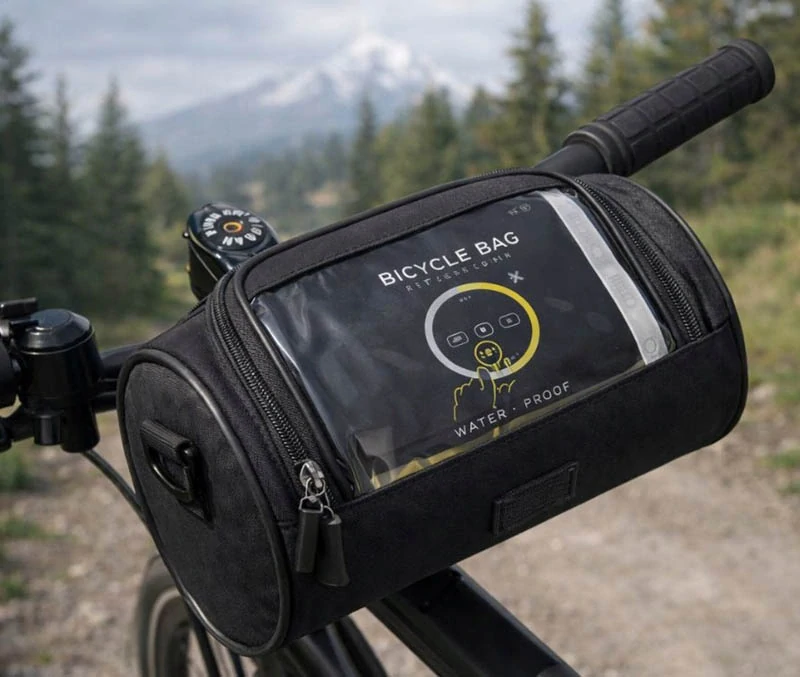 Taška na riadidlá bicykla s držiakom na mobil