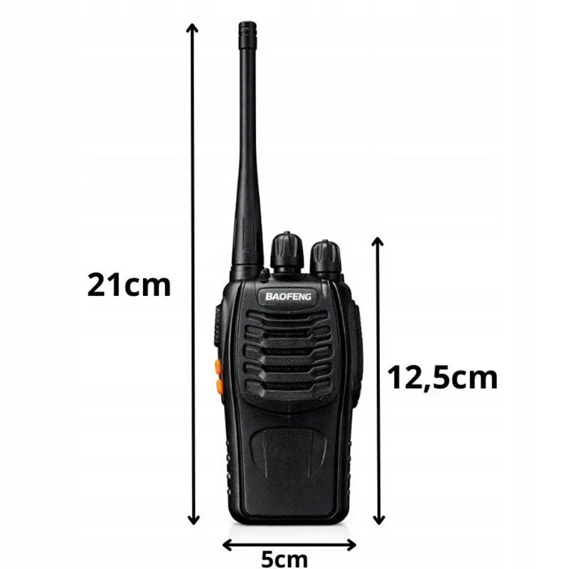 Vysielačky Baofeng BF-888S – sada 2 ks