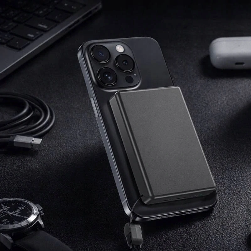 Powerbanka 10000 mAh s rýchlym nabíjaním 20 W sivá