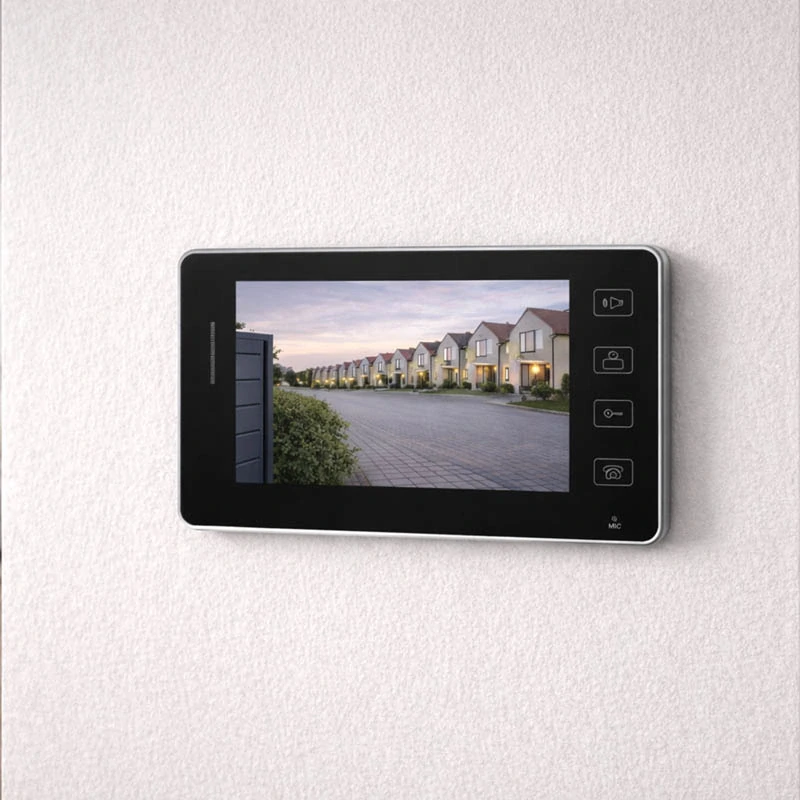 Videovrátnik s LCD monitorom čierny