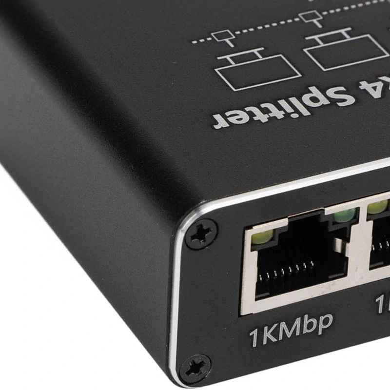 Rozbočovač LAN RJ45 na 4 porty