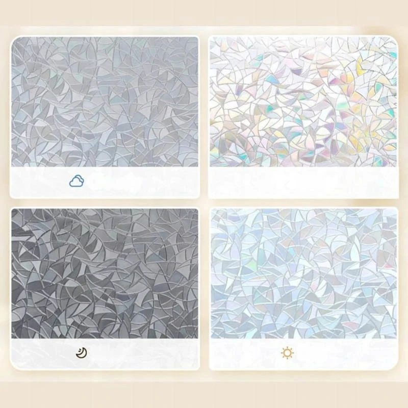 Okenná fólia vitráž 200 × 60 cm