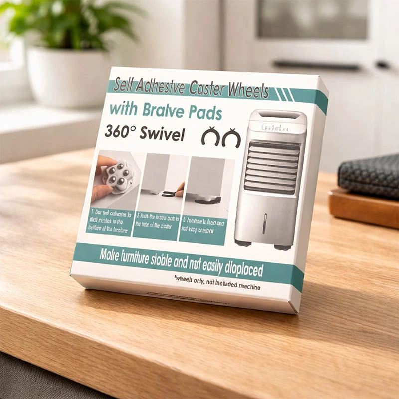 Samolepiace kolieska pod nábytok