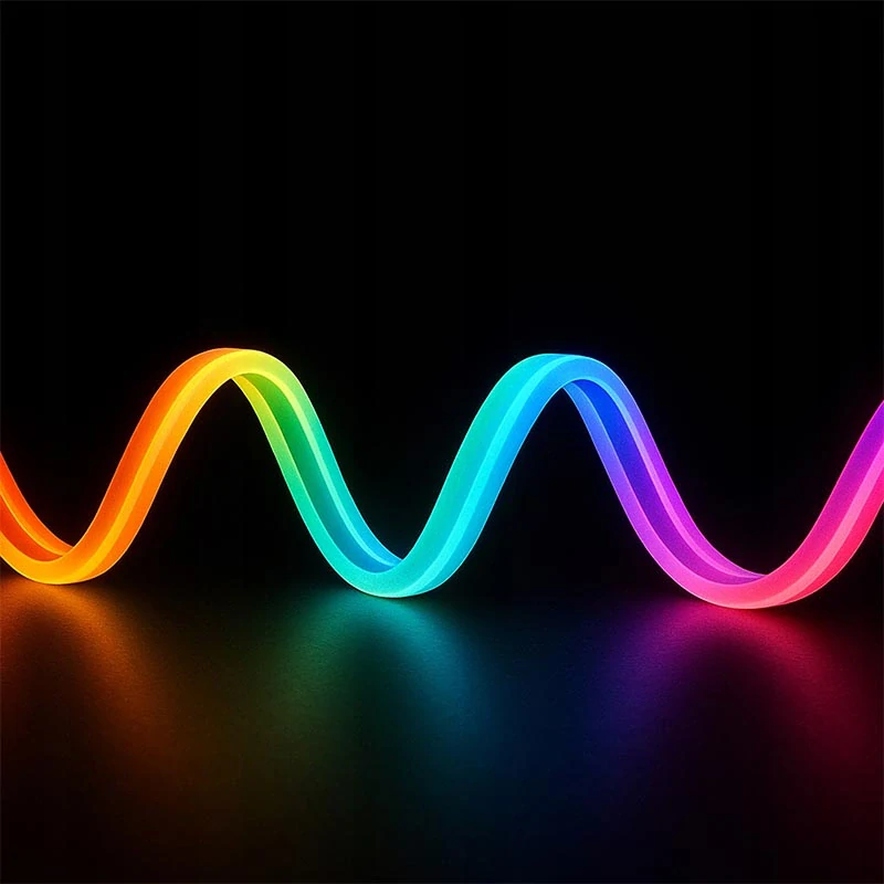 Neónový LED pás RGB 10 m 220–240V