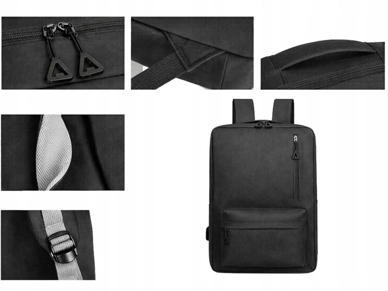 Mestský batoh na notebook 18 L čierny