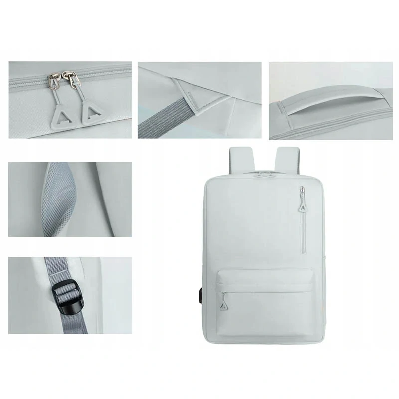 Mestský batoh na notebook 18 L sivý