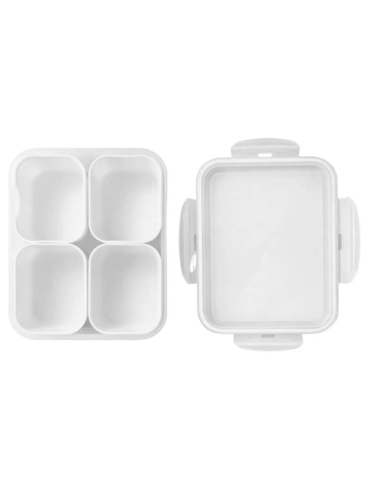 Dóza na potraviny so 4 priehradkami