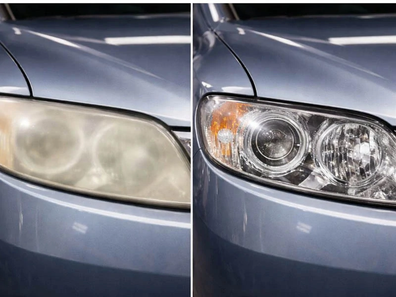 Sada na renováciu svetlometov auta