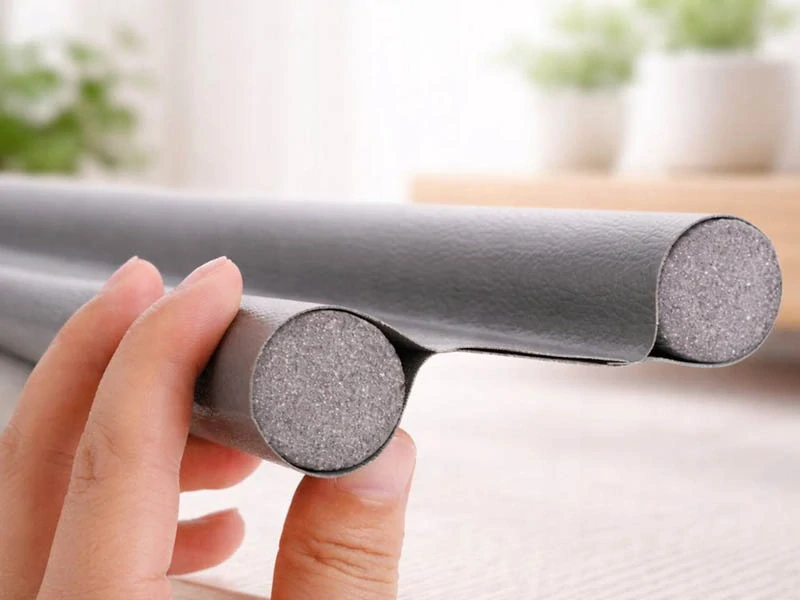 Tesnenie pod dvere proti prievanu 96cm sivé