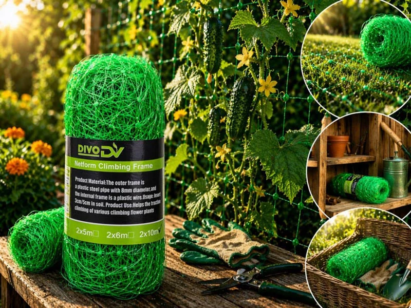 Záhradná sieť na popínavé rastliny 2×10 m