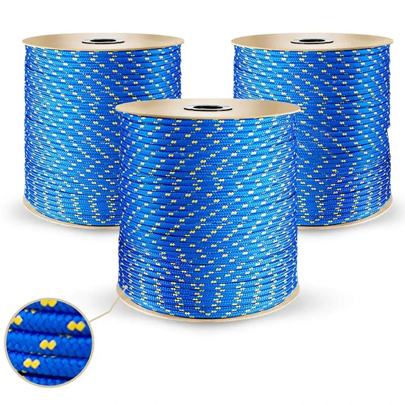 HÖGLER Pletené polypropylénové lano 3 mm – 100 m
