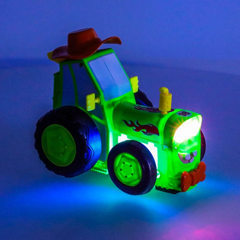 RC skákajúci traktor na diaľkové ovládanie