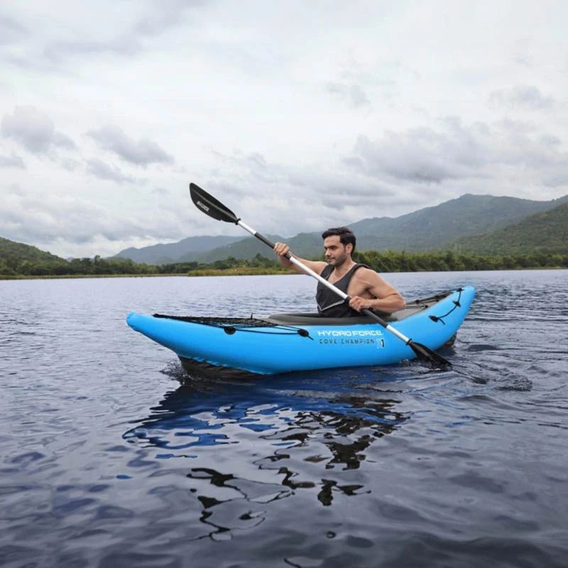 Nastaviteľné hliníkové pádlo na kajak, čln a SUP 230 cm