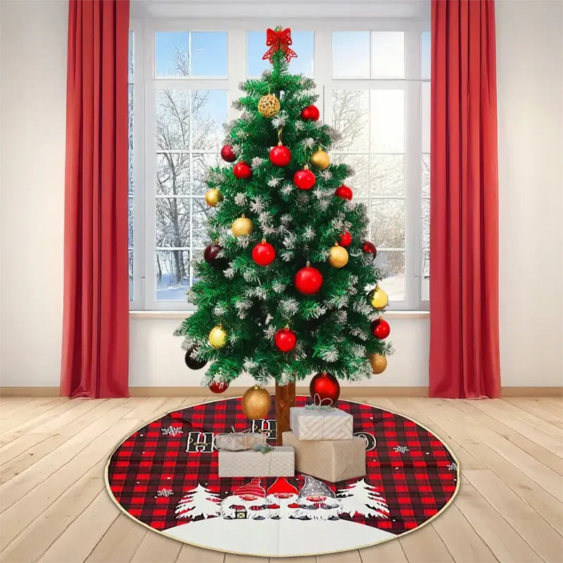 Vianočný koberček pod stromček 80 cm Ho-ho-ho