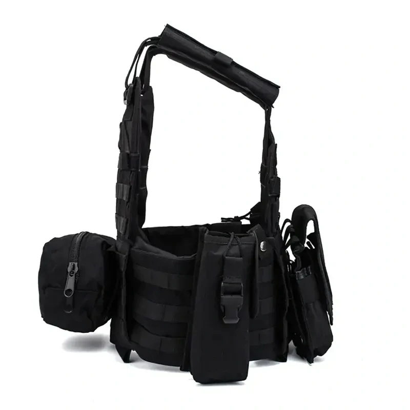Outdoor vesta FOXTER® MOLLE čierna