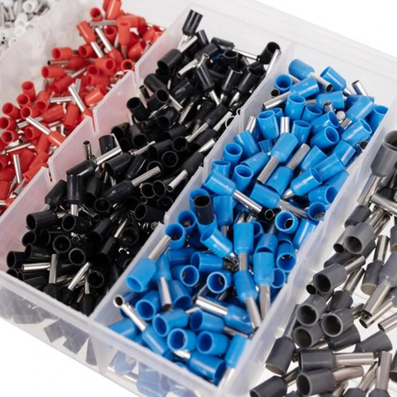 Kliešte na lisovanie dutiniek 0,25 – 10 mm² + 1200 dutiniek