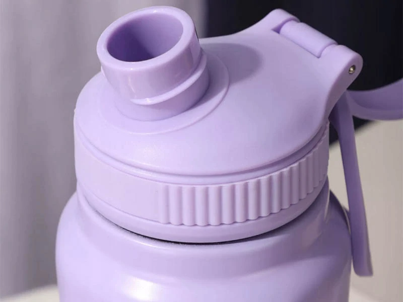 Nerezová termoska s náustkom 700 ml fialová