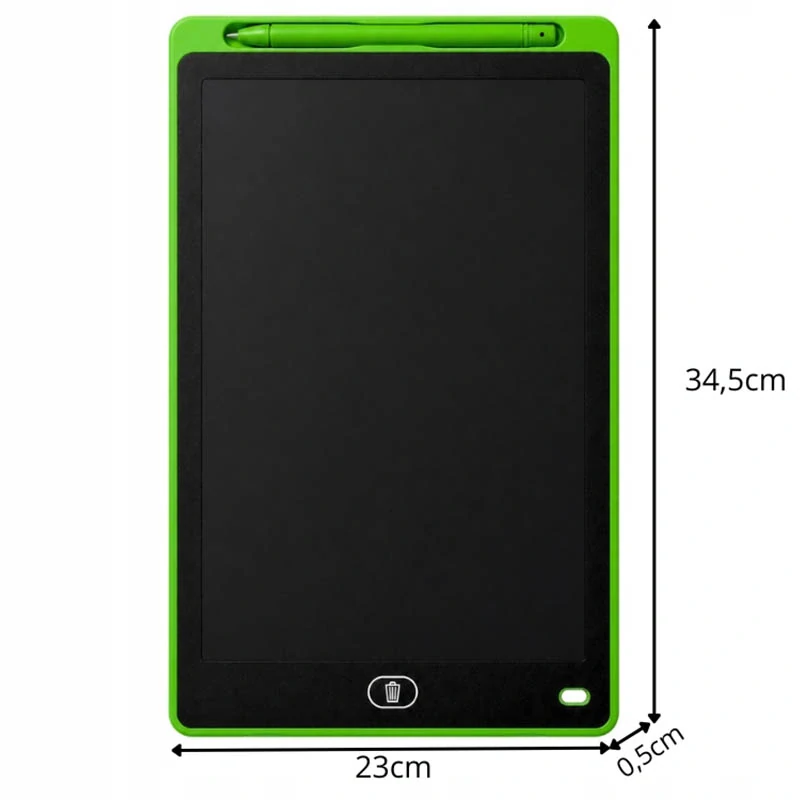 LCD tablet na kreslenie a písanie 16" zelený