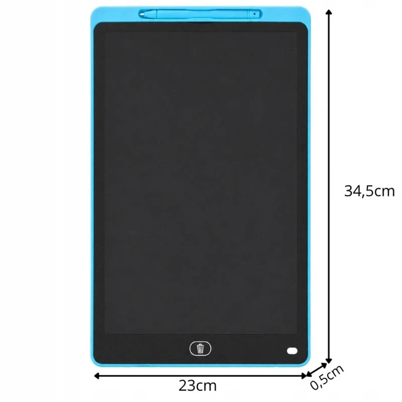 LCD tablet na kreslenie a písanie 16" modrý