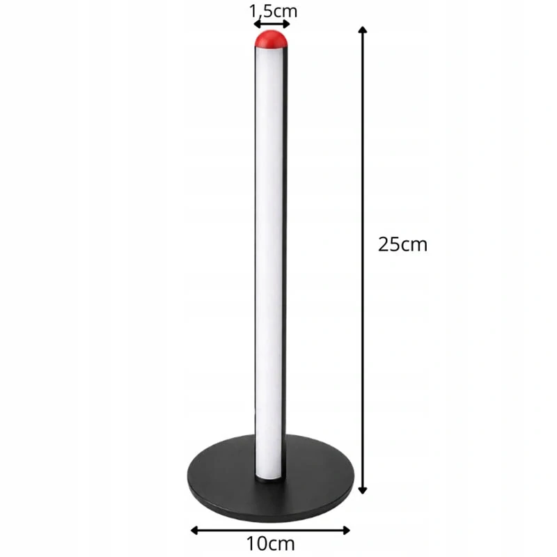 Stolová LED lampa s 3 farbami svetla