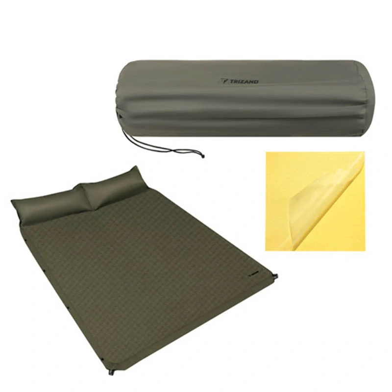 Samonafukovací turistický matrac pre 2 osoby 186 × 130 cm