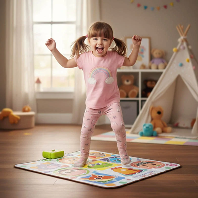Interaktívna tanečná podložka pre deti 82 × 65 cm