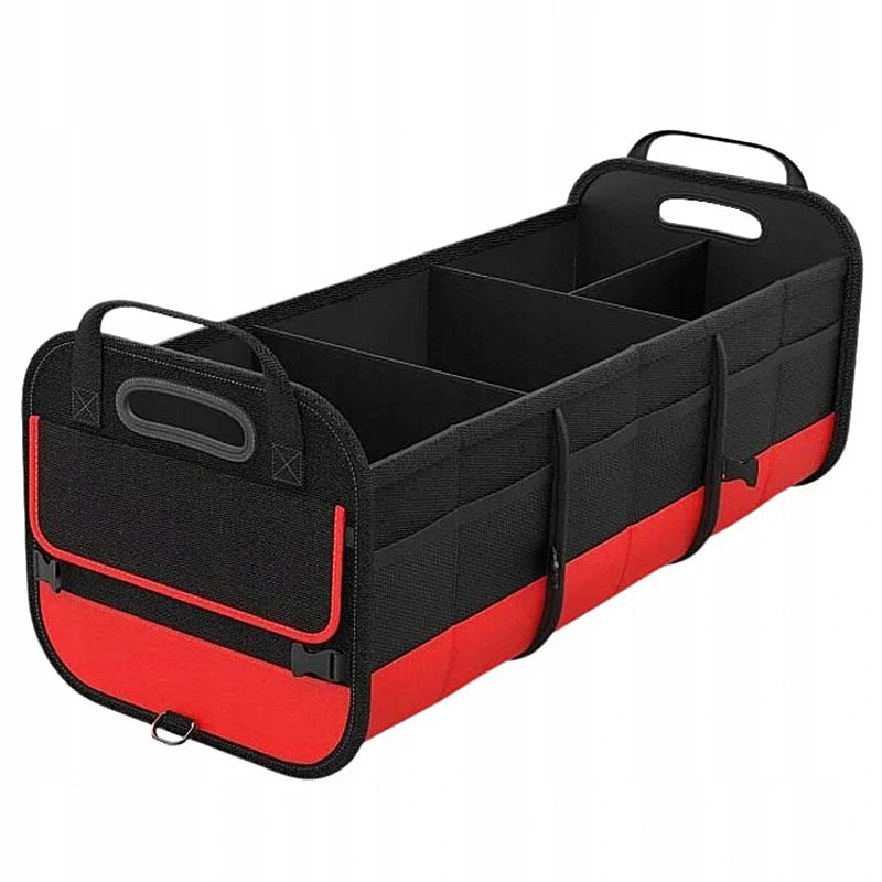 Skladací organizér do kufra auta s tromi priehradkami 80 x 32 x 36 cm