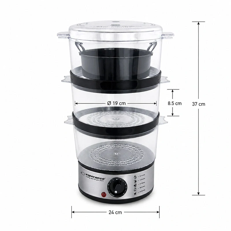 Parný hrniec Esperanza STEAM VOLCANO 7,5 L