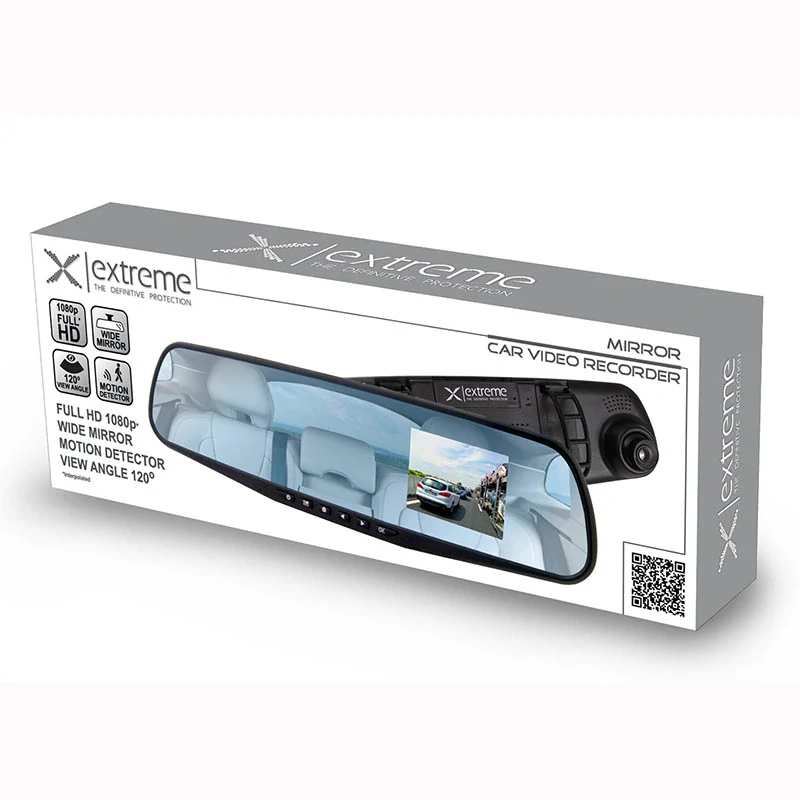 Autokamera v spätnom zrkadle Extreme MIRROR XDR103
