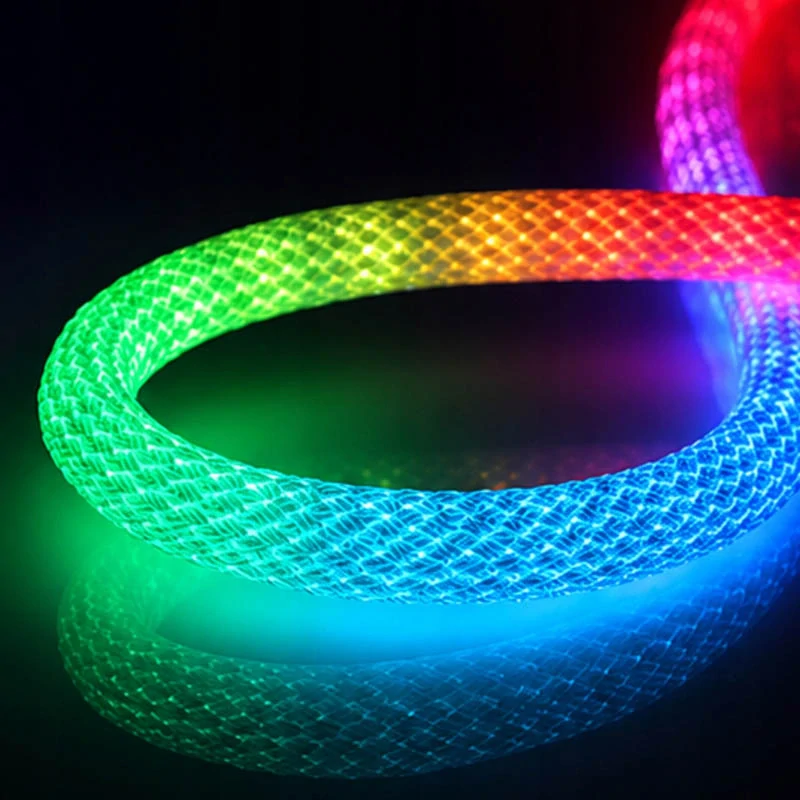 Vodeodolný RGB neónový LED pás 5 m IP67 s aplikáciou, ovládačom a Music Sync