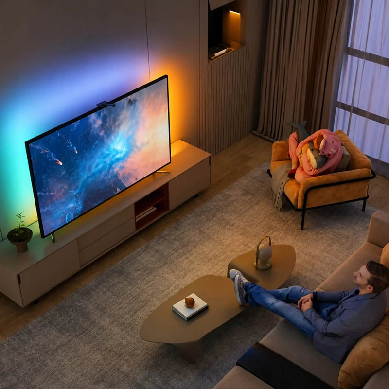 Inteligentné Ambient LED podsvietenie TV 45–60" so senzorom obrazu