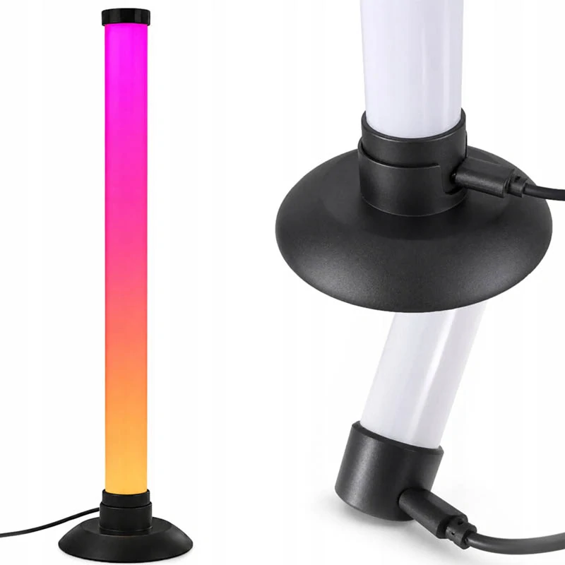 RGB LED Light Bar stolová lampa 42,5 cm s hudobným režimom a aplikáciou