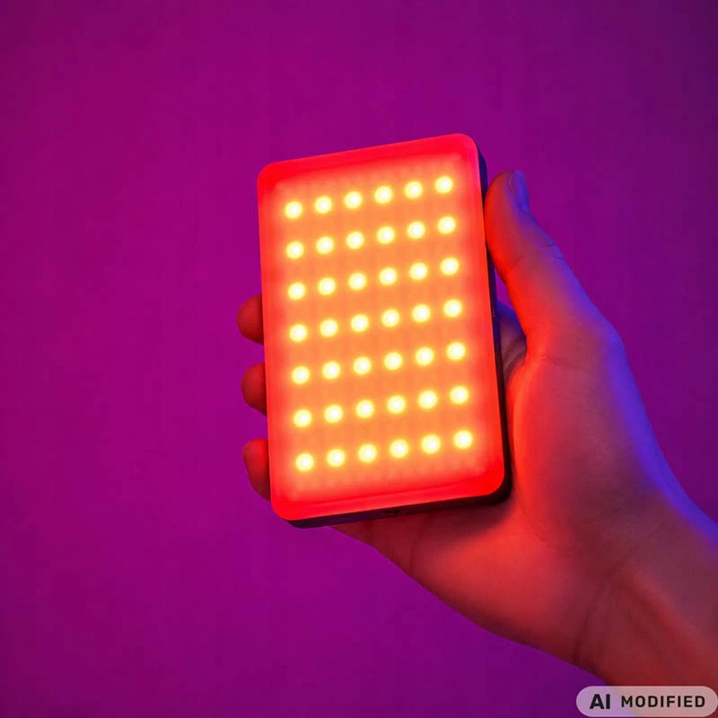 Vreckové LED RGB-W svetlo na fotenie a natáčanie – 138 LED