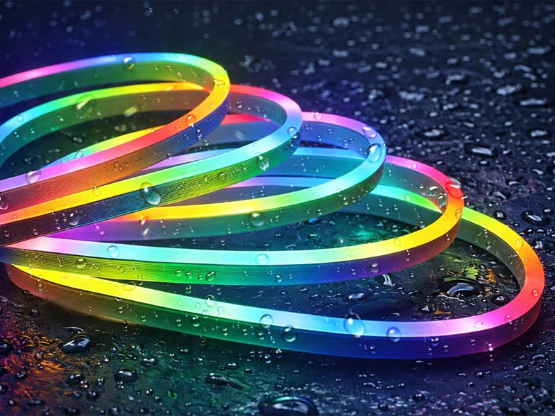 RGB LED neónový pás 10 m s aplikáciou, diaľkovým ovládaním a hudobným režimom
