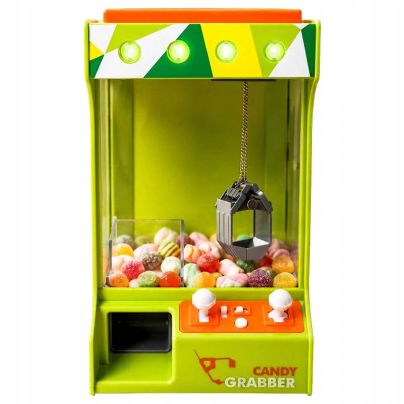 Detský automat na chytanie sladkostí s pazúrom a joystickmi