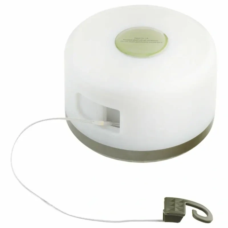 Kempingová LED girlanda 10 m s navíjacím mechanizmom a powerbankou