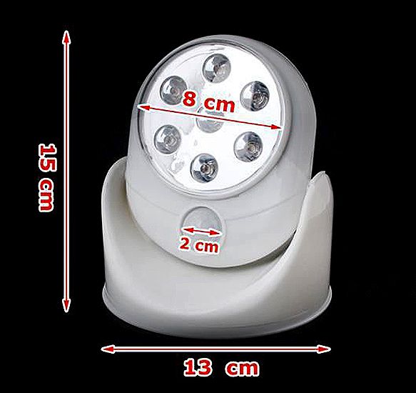 LED svietidlo s pohybovým senzorom LS360