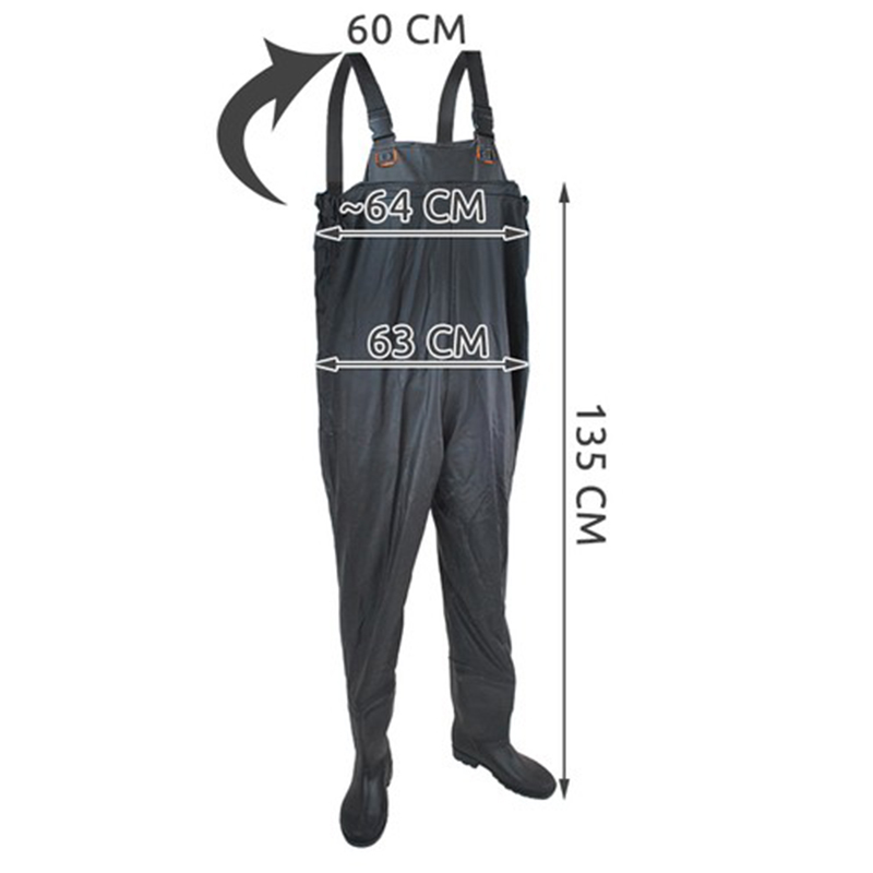 Rybárske čižmy brodiace č.42