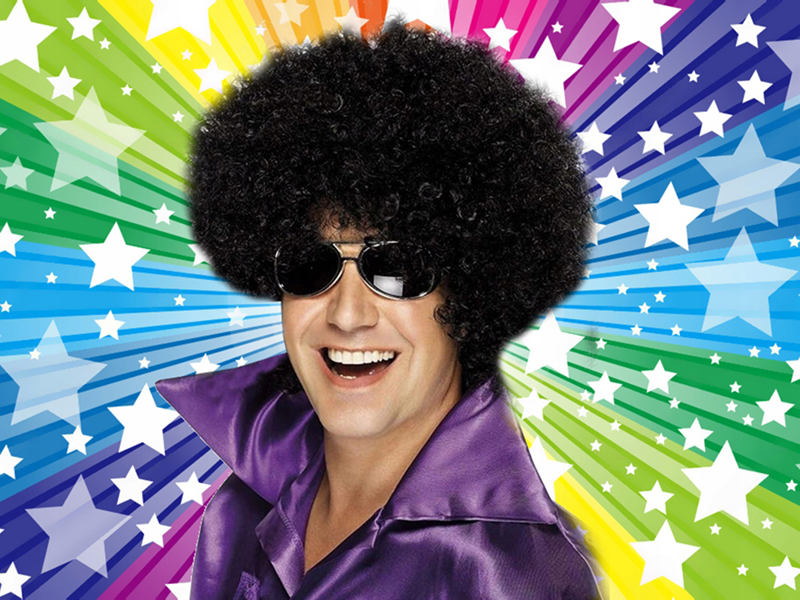 Parochňa čierna Afro