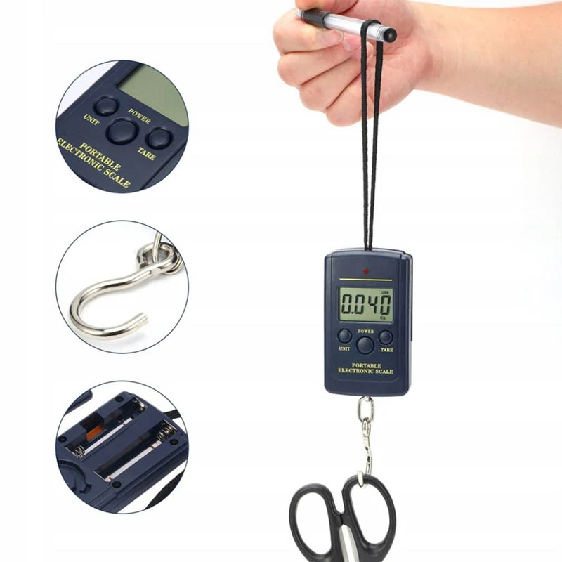 Digitálna batožinová váha LED do 40 kg