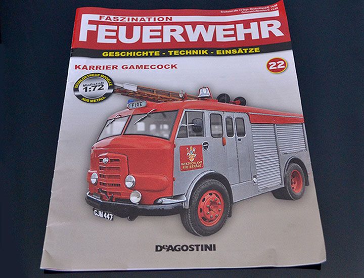 DeAgostini Model veterán Karrier Gamecock 1:72
