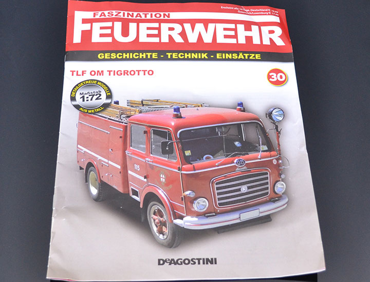 DeAgostini Model veterán TLF OM Tigrotto 1:72