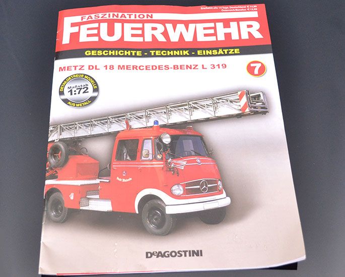 DeAgostini Model veterán Mercedes Benz L-319 1:72