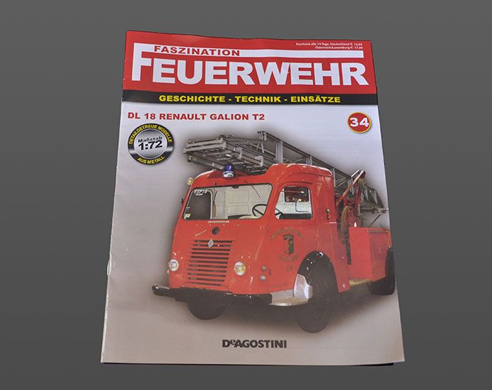 DeAgostini Model veterán DL 18 Renault Galion T2 1:72